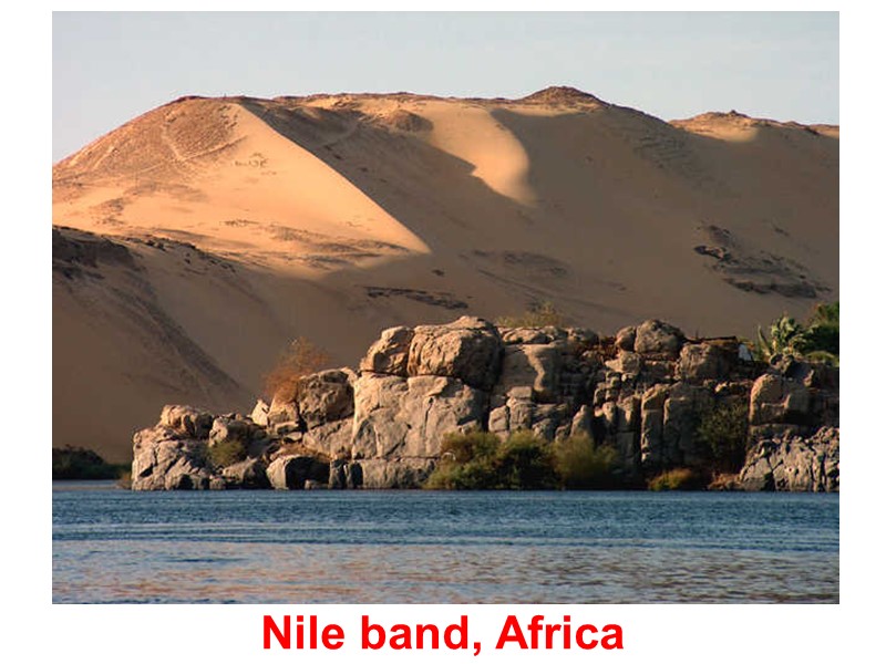 Nile band, Africa